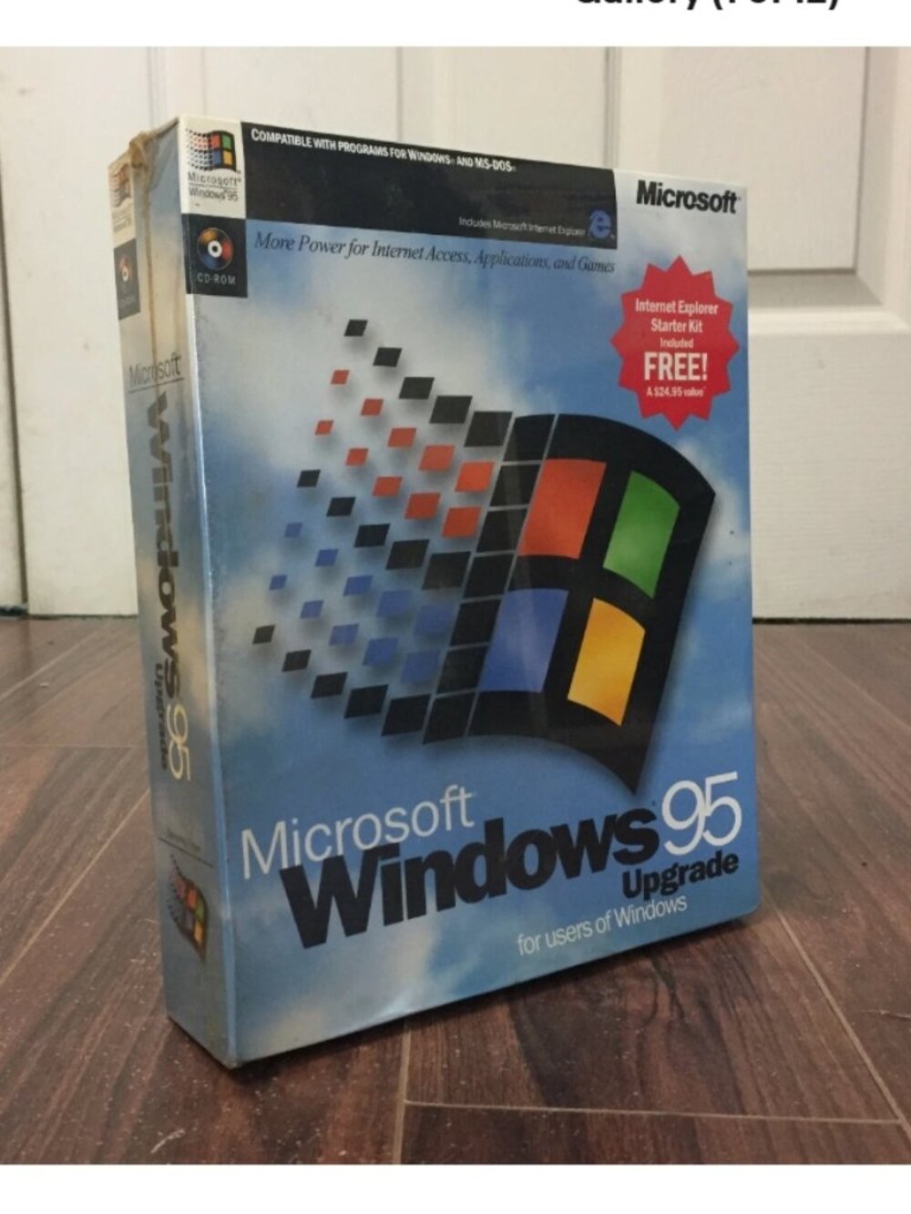 Brand New Windows 95 Upgrade Big Box Still Sealed Operating System